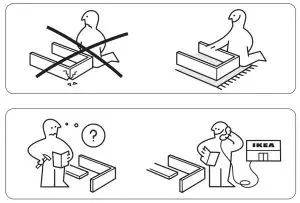 IKEA VATTUDALEN Inset Sink 2 Bowls with Drainboard - FIG 1