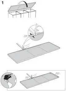 IKEA VATTUDALEN Inset Sink 2 Bowls with Drainboard - FIG 4