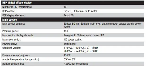 LD SYSTEMS LDMIX62AG3 LD MIX G3 Active 2-Way Loudspeaker with 4-Channel Mixer fig11
