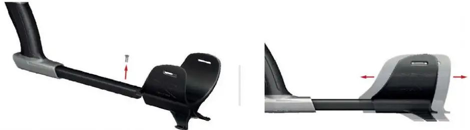 XPLORER RSW Remote Control for Portable Metal Detector- Adjust arm rest