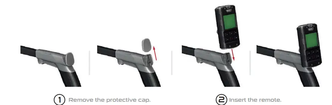 XPLORER RSW Remote Control for Portable Metal Detector- Remote assembly