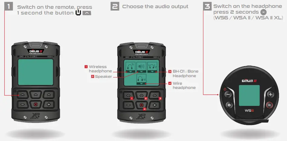 XPLORER RSW Remote Control for Portable Metal Detector