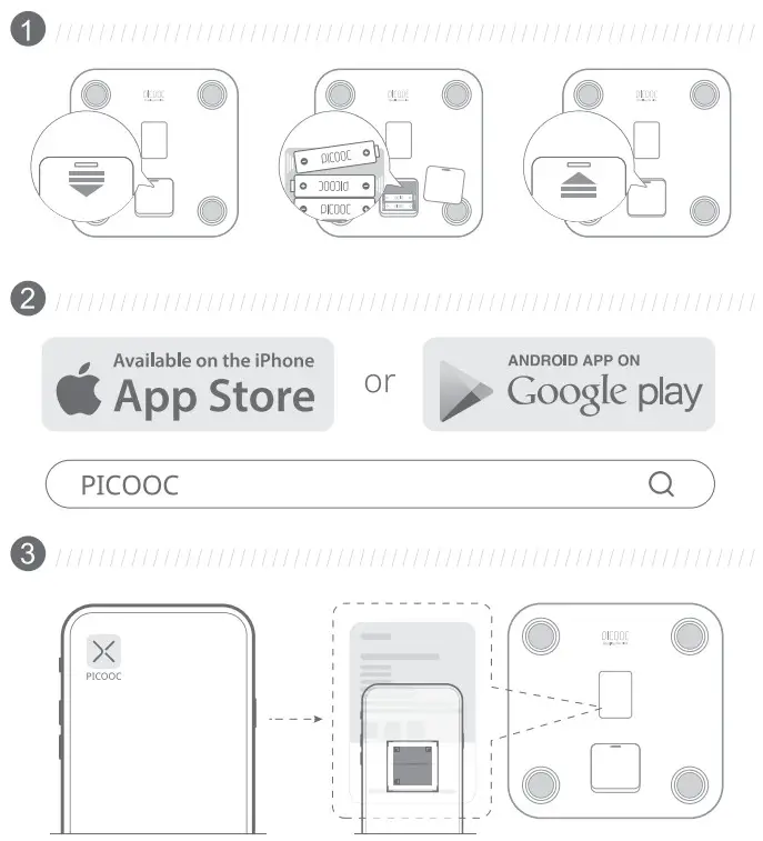 PICOOC MINIPROU Smart Body Fat Scale - fig 1