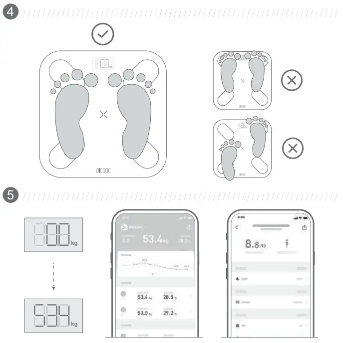 PICOOC MINIPROU Smart Body Fat Scale - fig 2