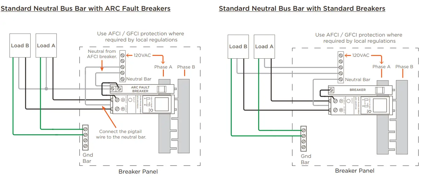 SAVANT QP2FPD05 QO Forward Phase Dimmer - wiring
