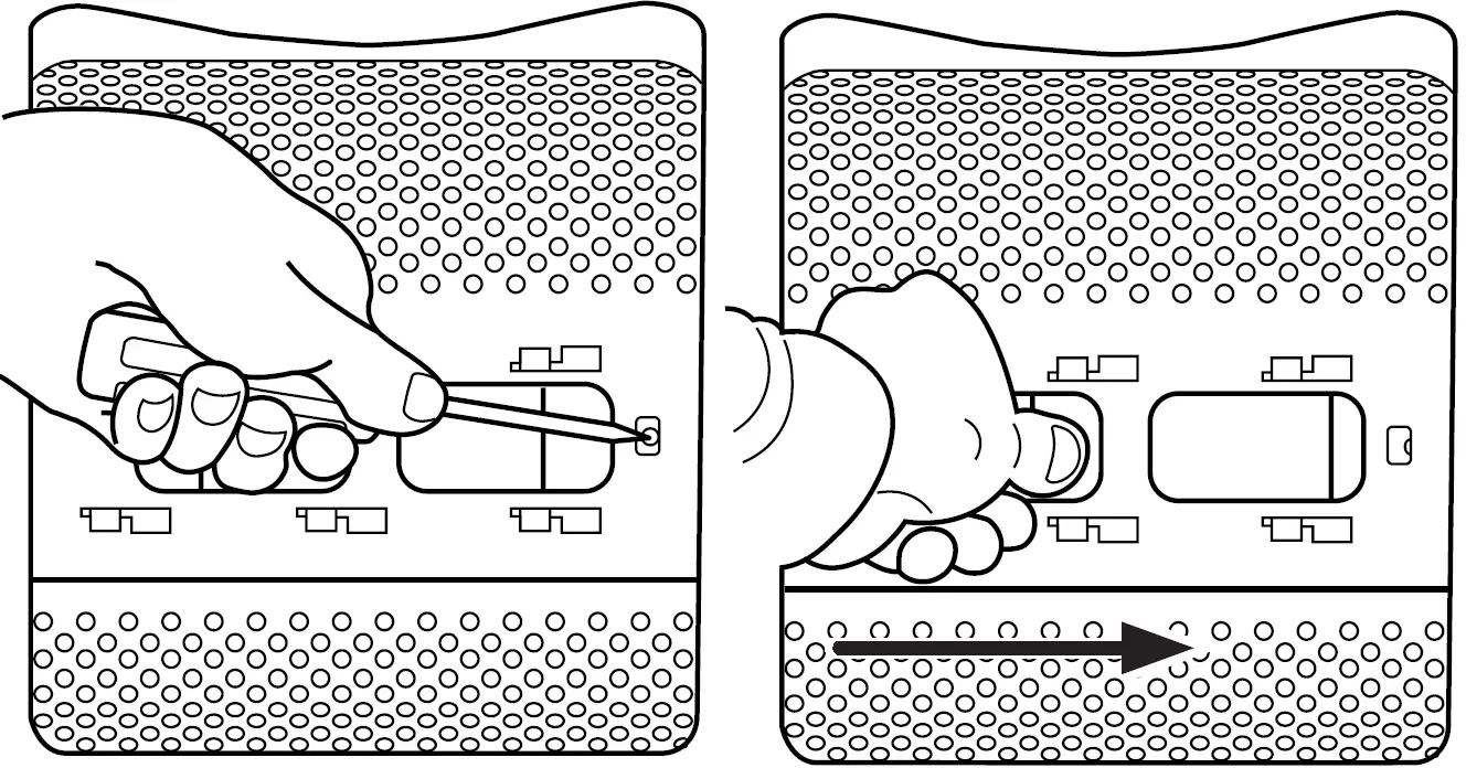 RECOVERING AN OBJECT THAT FALLS BETWEEN THE DRUM AND THE TUB 02
