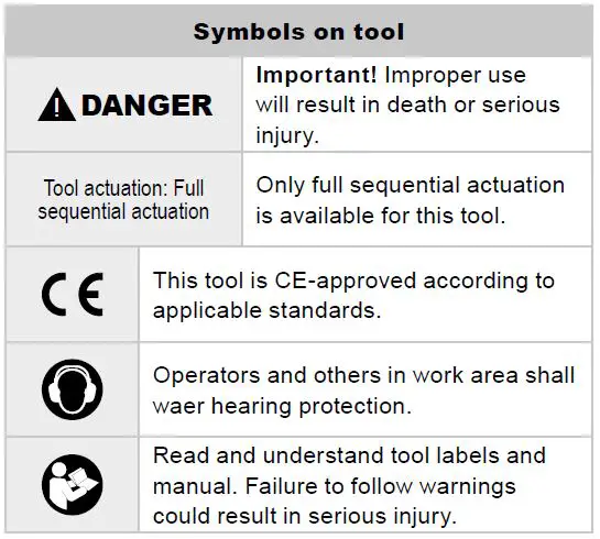 KYOCERA TJEP VF-16 Gas Nailers fig10