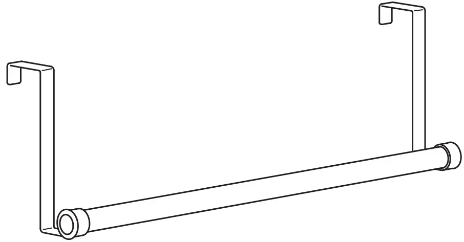 IKEA 704 779 56 LILLASJÖN Towel Rail for Door
