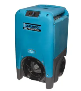 Dri-eaz F410 Lgr 2800i Portable Dehumidifier Owner's Manual