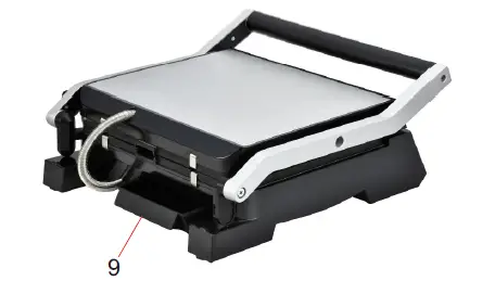 BLAUPUNKT GRS501 Electric Grill fig 2