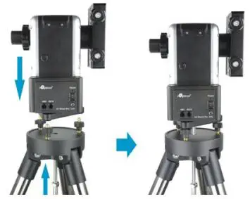 iOptron AZ Mount Pro Level and Go Altazimuth Mount - Level Mount