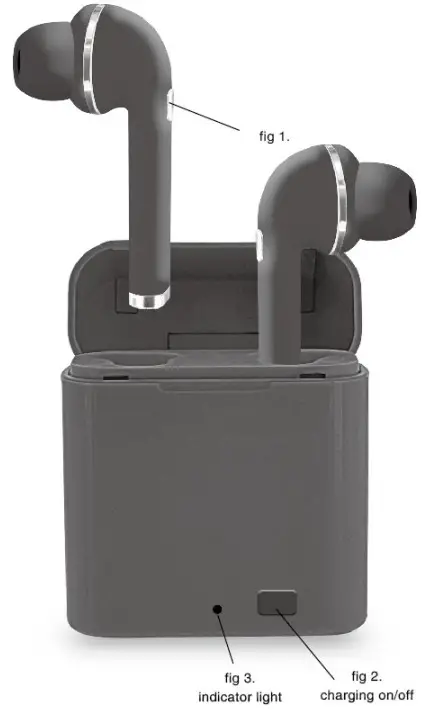 SENTRY BT969 Wire Free Bluetooth Earbuds