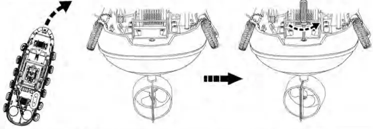 HENG LONG 3810 63cm 2 4G RC Boat Paddle with Water Cooling Toy-fig11