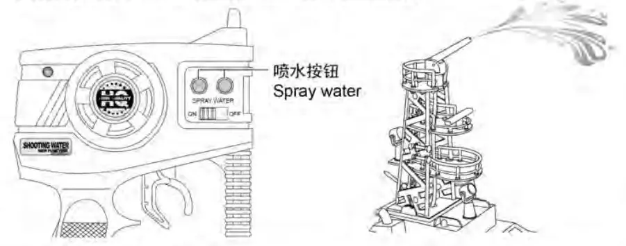 HENG LONG 3810 63cm 2 4G RC Boat Paddle with Water Cooling Toy-fig8