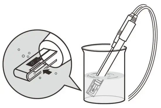 BANTE 520 Portable Conductivity Meter - If the Auto-Hold