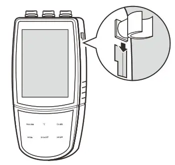 BANTE 520 Portable Conductivity Meter - Installing