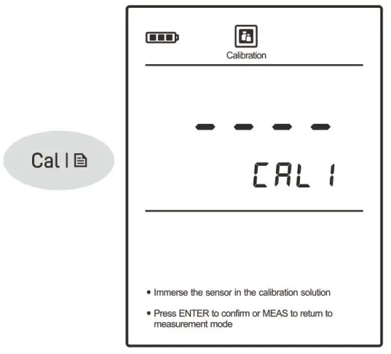 BANTE 520 Portable Conductivity Meter - electrode