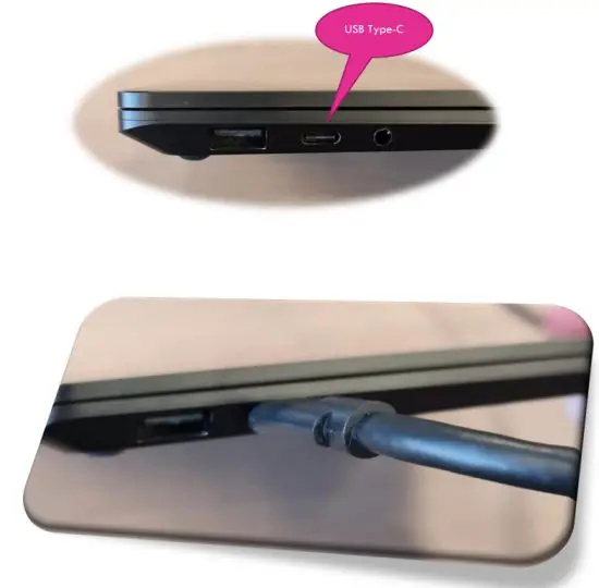 canopus Laptop To Monitor Connecting - figure 1