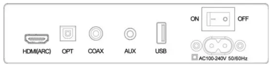 Chaowei CW210 DigitalBasics S2 37 Inch TV Soundbar Speaker - icon 4
