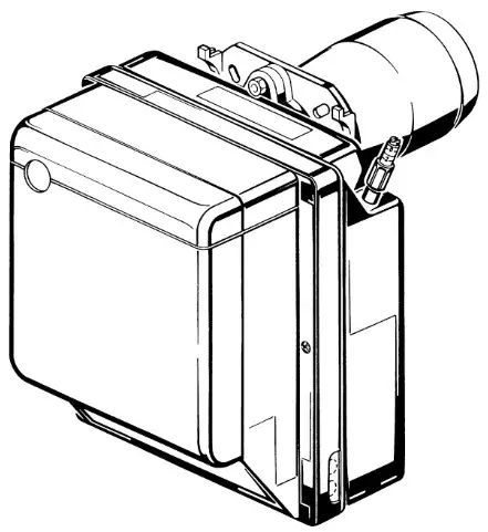 RIELLO RG2D Light Oil Burner - cover