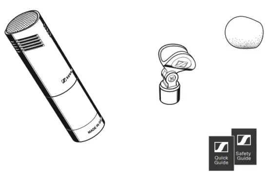 SENNHEISER MKH 8090 Compact Wide Cardioid Condenser Microphone