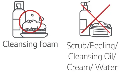 LG BCP1 Pra.L Cleanser Ultrasonic Facial Cleaner Brush Device - figure 11