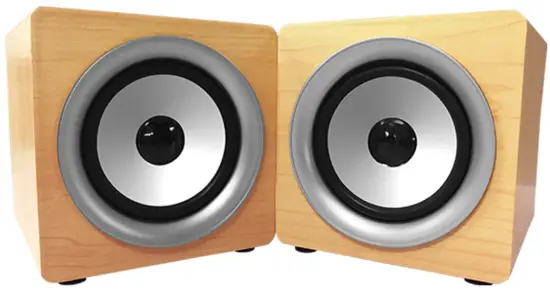 iGear iG-1026 Hoot 360 Surround Sound Twin Speakers