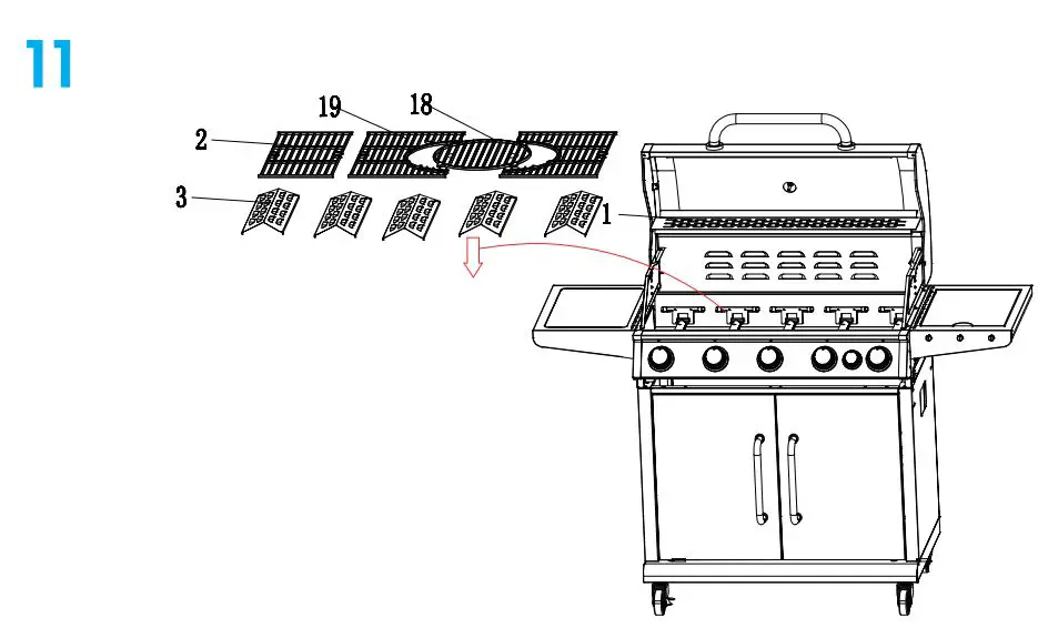 KLARSTEIN 10034712 TOMAHAWK Gas Grill Instruction Manual - INSTALLATION