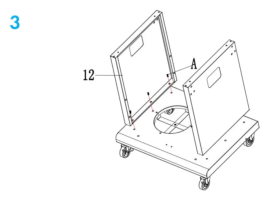 KLARSTEIN 10034712 TOMAHAWK Gas Grill Instruction Manual - INSTALLATION