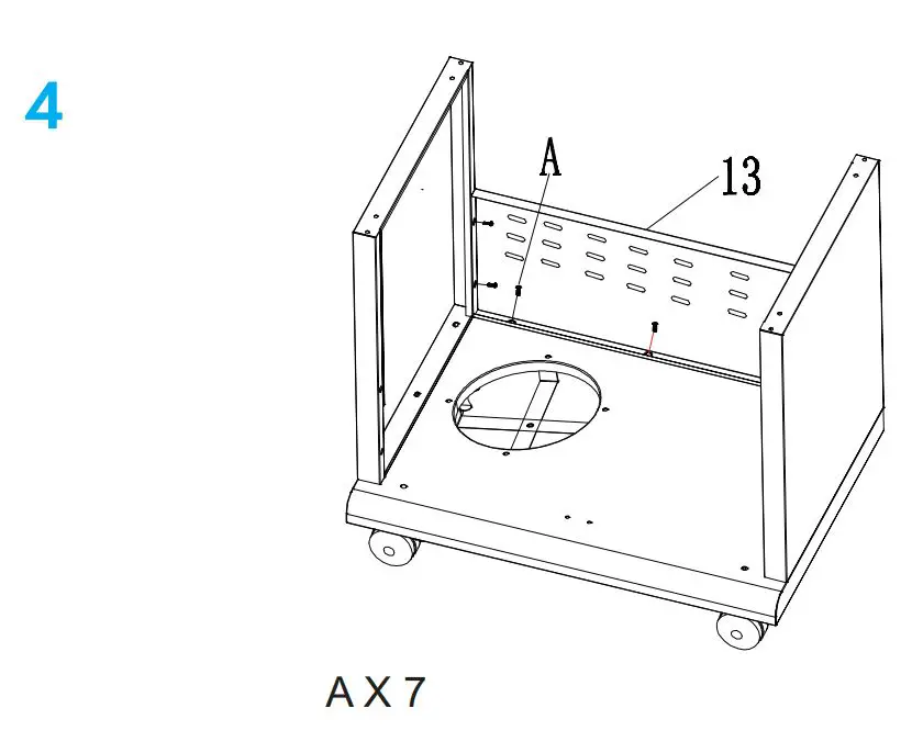 KLARSTEIN 10034712 TOMAHAWK Gas Grill Instruction Manual - INSTALLATION