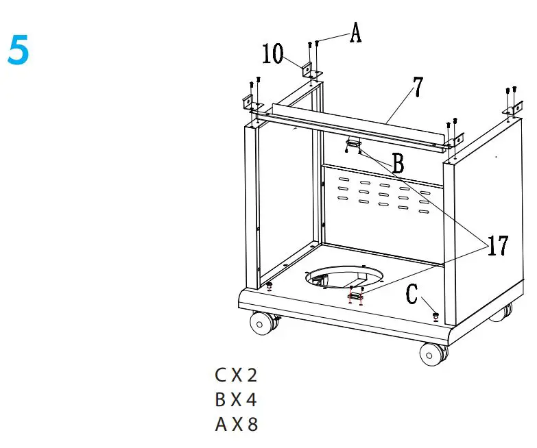 KLARSTEIN 10034712 TOMAHAWK Gas Grill Instruction Manual - INSTALLATION