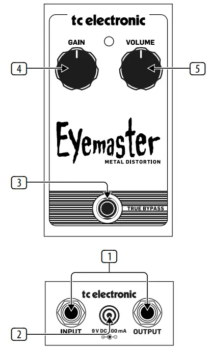 tc electronic METAL DISTORTION Skull Pounding Metal Distortion Pedal