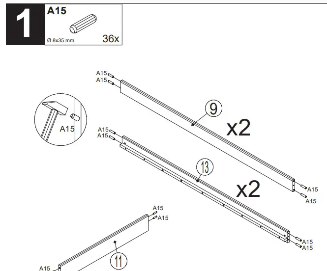 TiCAA LaLuna 90x20074J