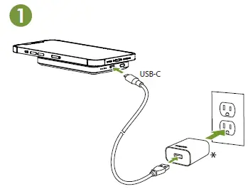 mophie 401107911 Snap+ Juice Pack Mini Wireless Portable Magnetic Charger-fig1