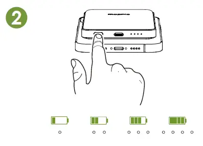 mophie 401107911 Snap+ Juice Pack Mini Wireless Portable Magnetic Charger-fig2