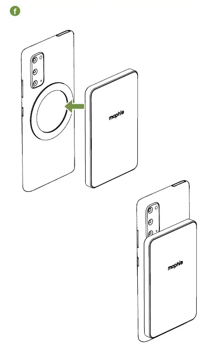 mophie 401107911 Snap+ Juice Pack Mini Wireless Portable Magnetic Charger-fig6