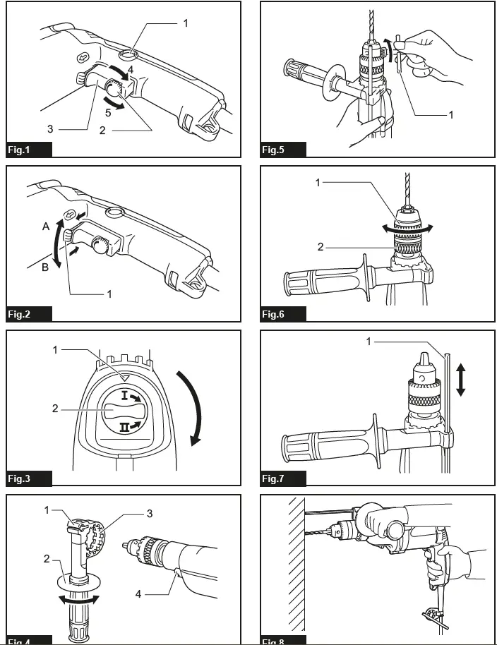 makita DP4011 2-Speed Drill 1