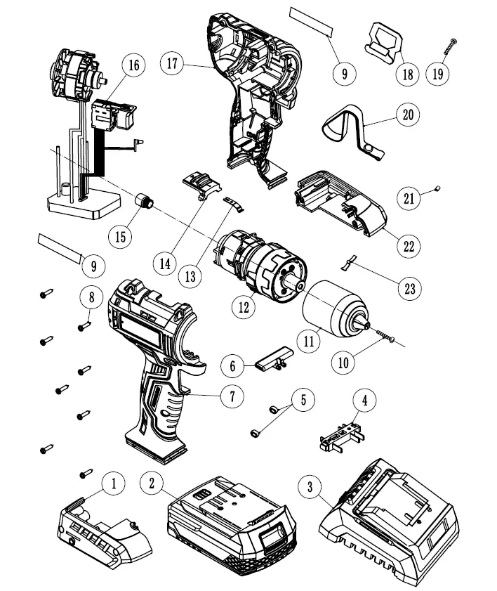 WEN-20121-20V-Brushless-Hammer-Drill-fig-10