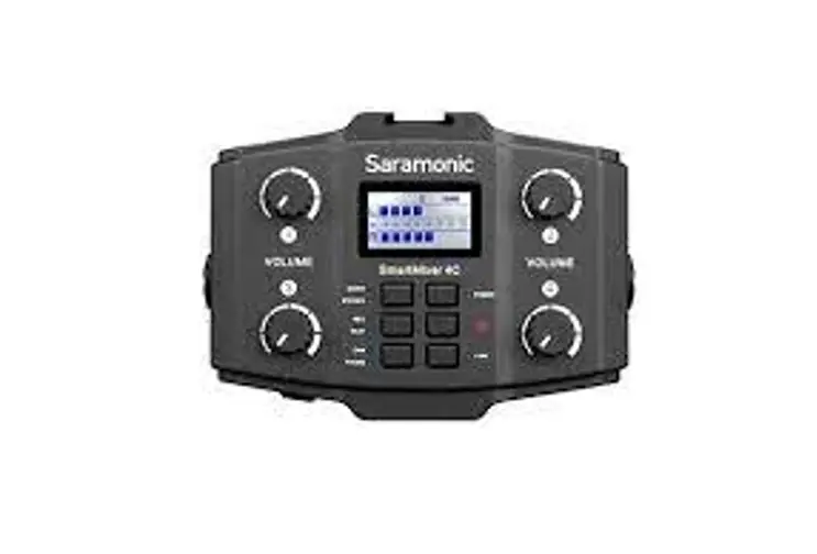 Saramonic Smartmixer 4c 4-channel Audio Mixer With Phantom Power User Manual Saramonic Smartmixer 4c 4-channel Audio Mixer With Phantom Power User Manual