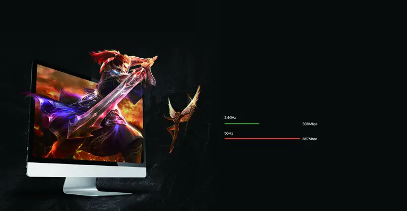 Tenda AC1200 Smart Dual-Band WiFi Router 5th Generation WiFi