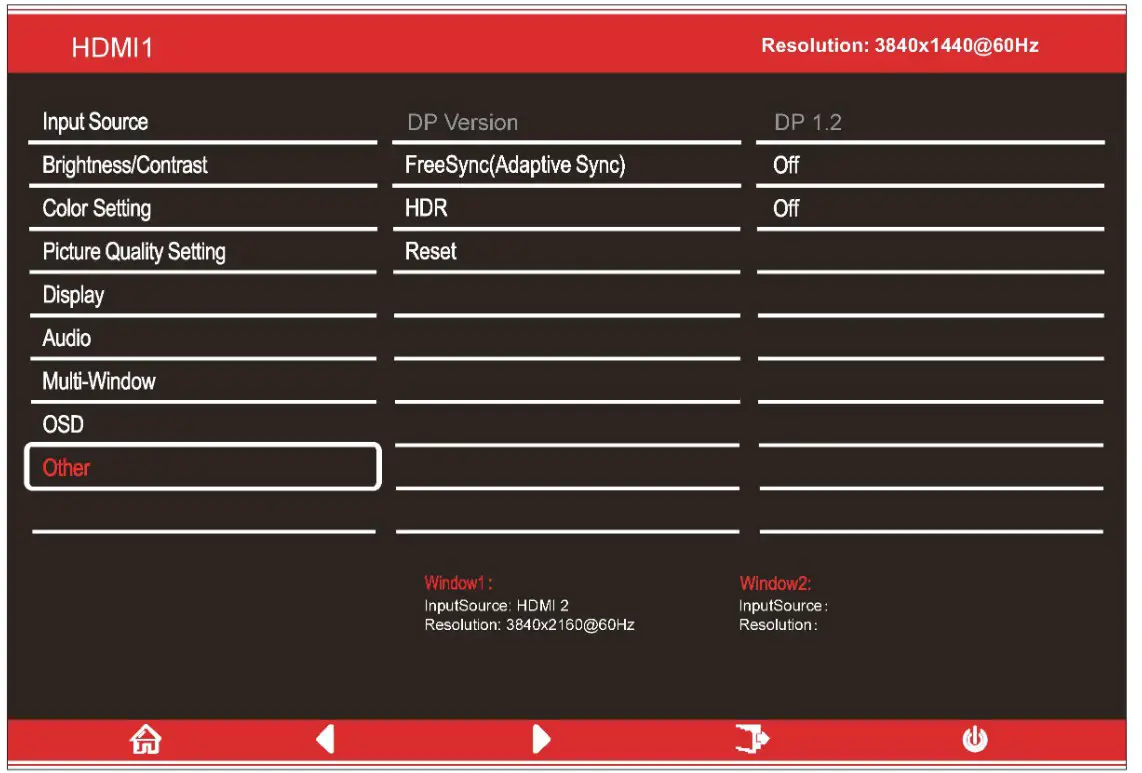 electriQ Curved LED Monitor -OTHER