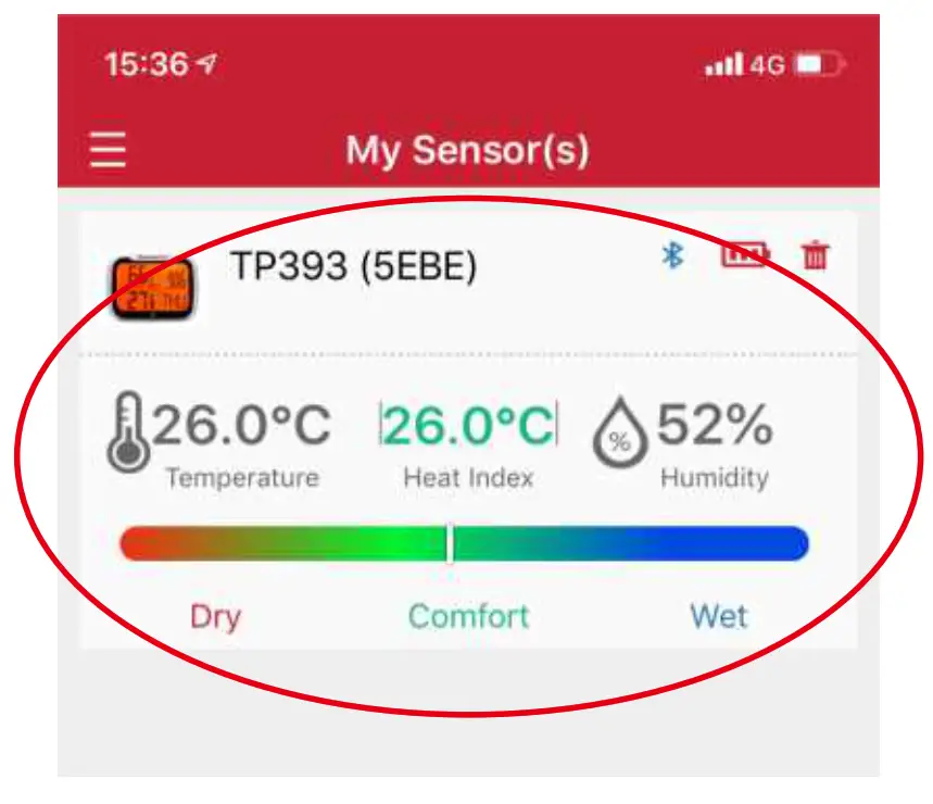 ThermoPro TP393 Bluetooth Indoor Thermometer and Hygrometer - Fig 5