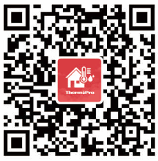 ThermoPro TP393 Bluetooth Indoor Thermometer and Hygrometer - QR code