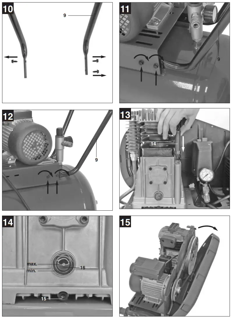 Einhell TE AC 480 Compressor - 2