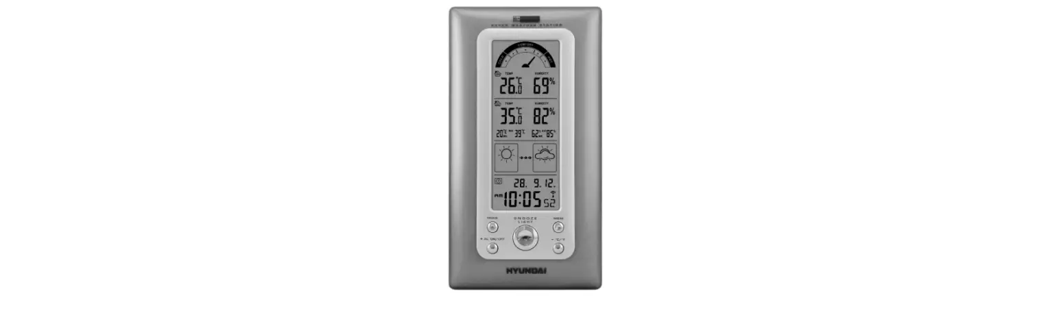 Hyundai Wsc 2208 Weather Station Instruction Manual Hyundai Wsc 2208 Weather Station Instruction Manual