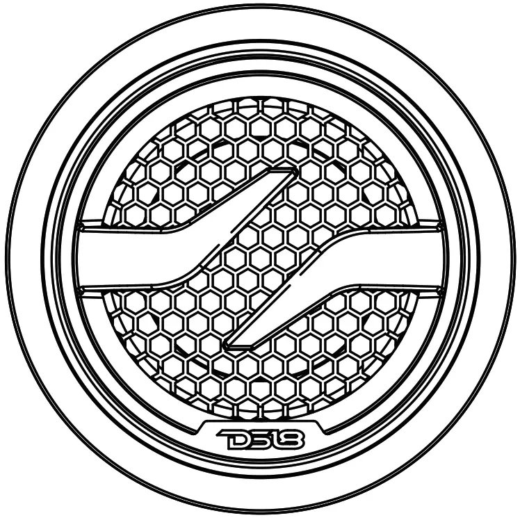 DS18 ZXI T1 1 7 Inch Pei Dome Tweeter