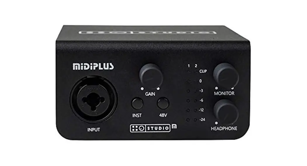 Midiplus Studio M Pro Otg Usb Audio Interface User Guide