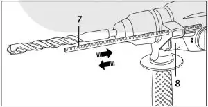 INSTALLING THE DEPTH ROD