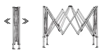 Walk In Metal Green Greenhouse Portable Pop Up Garden - fig