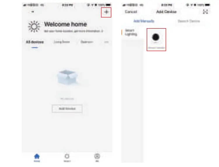 UanTii B0978SR83F WiFi Smart Remote IR Controller - Add the device